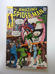 The Amazing Spider-Man #91 (1970) VF- condition