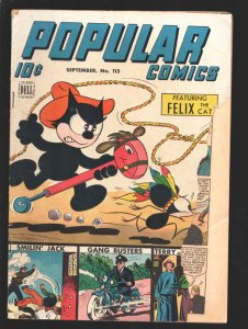 Popular #115  1945 - Dell  -G- - Comic Book
