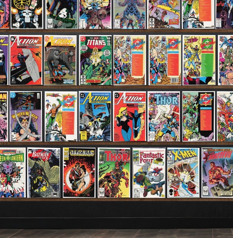 Huge Lot 140+ Comics with Action Comics Weekly, Green Lantern & More!