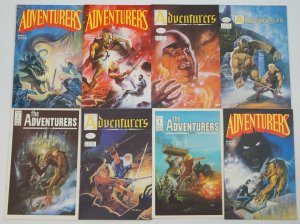 Adventurers #0 & 1-10 FN/VF complete series + variant PETER HSU comics set lot