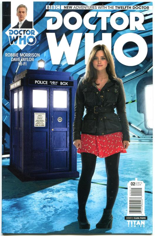 DOCTOR WHO #2 C, NM, 12th, Variant, Tardis, 2014, Titan, 1st, more DW in store