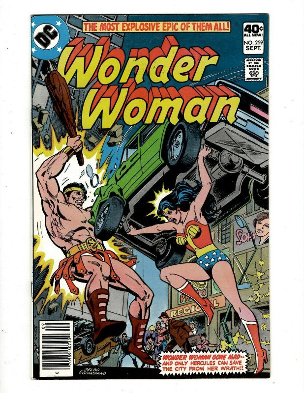 Lot Of 6 Wonder Woman DC Comic Books # 259 260 261 262 263 264 Batman Flash GK34