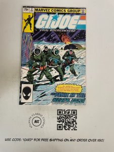 G.I. Joe # 2 NM Marvel Comic Book Destro Duke Snake Eyes Rare 2nd Print 13 J219