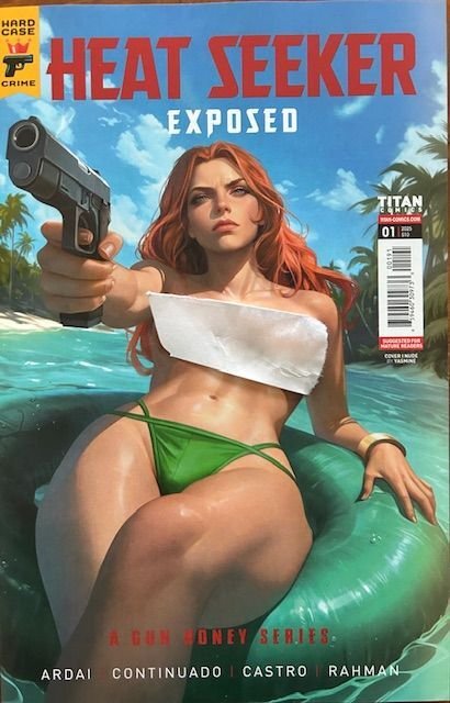 Heat Seeker Exposed #1 naughty cover variants (2024) LOT 2 issues