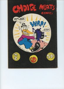 CHOICE MEATS COMICS #2 / 1st Printing / 1971 / Peanut Juice Productions