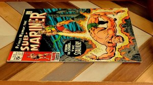 Sub-Mariner #17 & 18 (Marvel 1969) Marie Severin, 1st appearance KORMOK + TRITON 