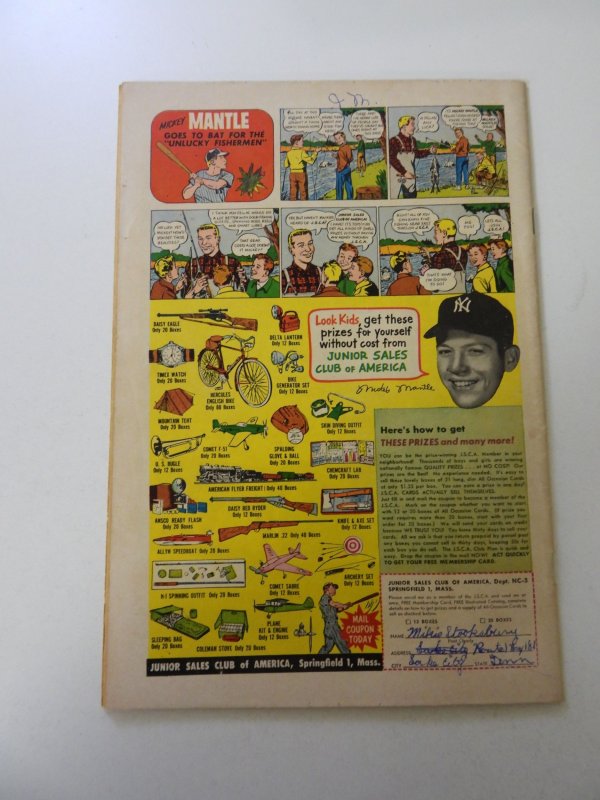 Action Comics #230 (1957) VG+ condition ink front,back cover