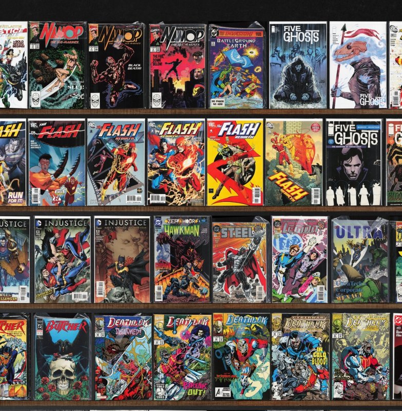 Huge Lot 150+ Comics with Outsiders, Justice League, Namor & More!