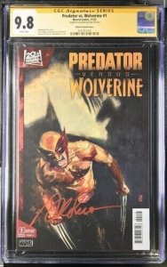 Predator VS Wolverine (2023) # 1 (CGC 9.8) Signed Sketch Alex Maleev * Census =3