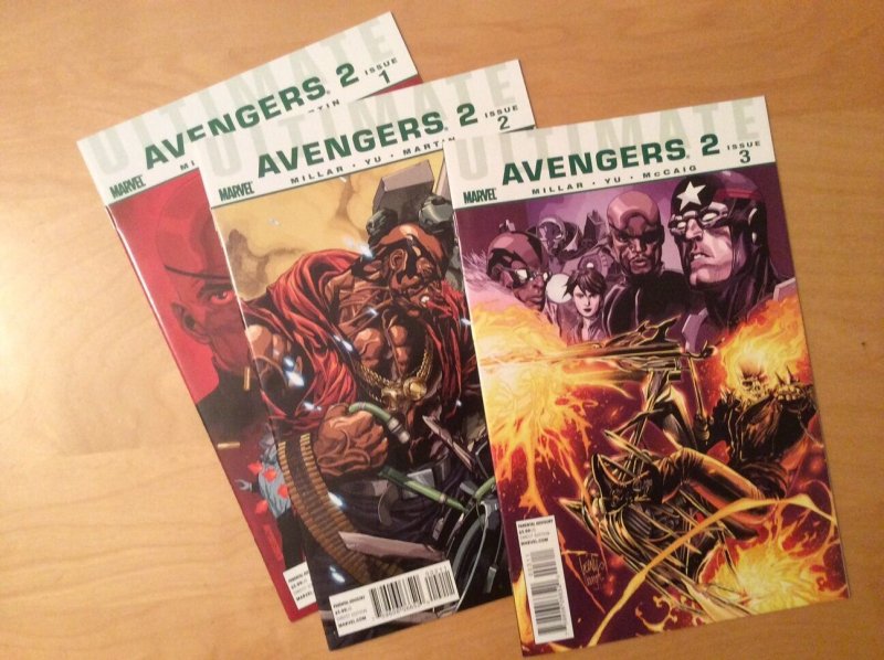 ULTIMATES AVENGERS 2 (1-3), NEW ULTIMATES 1&2, AVENGERS 1-6, HUMAN 1-4