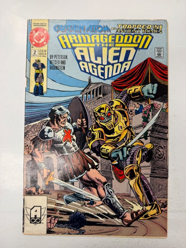 Armageddon the Alien Agenda #2 VF-NM DC Comic Book 4 ET20