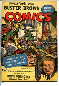 Buster Brown  #9 1947-Robin Hood cover-Egyptology story-VG