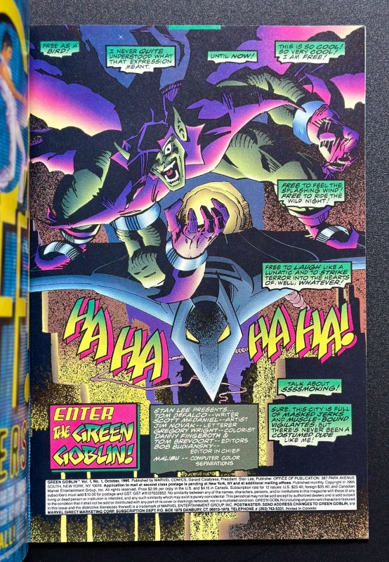 Green Goblin #1 (1995) Holo Foil Title