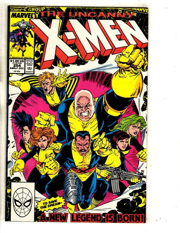 6 Uncanny X-Men Marvel Comic Books # 254 255 257 258 259 260 Wolverine CR57