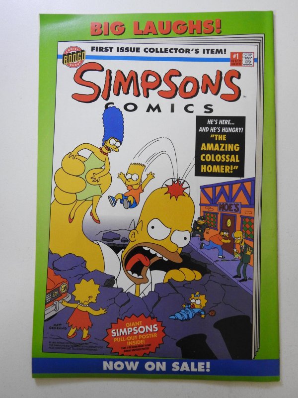 Itchy & Scratchy Comics #1 (1993) Sharp VF-NM Condition!