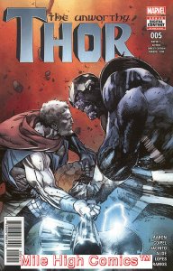 UNWORTHY THOR (MARVEL NOW) (2016 Series) #5 Good Comics Book 
