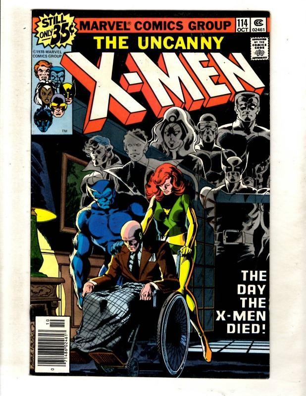 (Uncanny) X-Men # 114 NM- Marvel Comic Book Angel Beast Wolverine Phoenix JF15