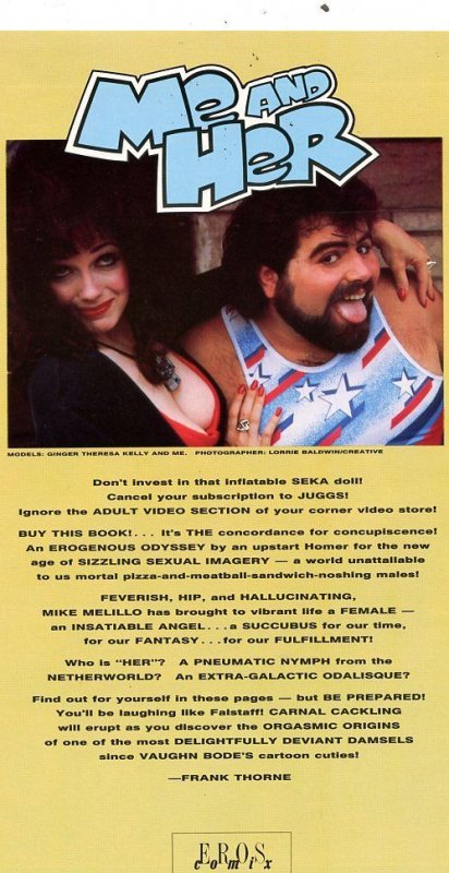 Me and Her #1 (1990)Eros Comic Adult Comic Book Grade VF+ 8.5