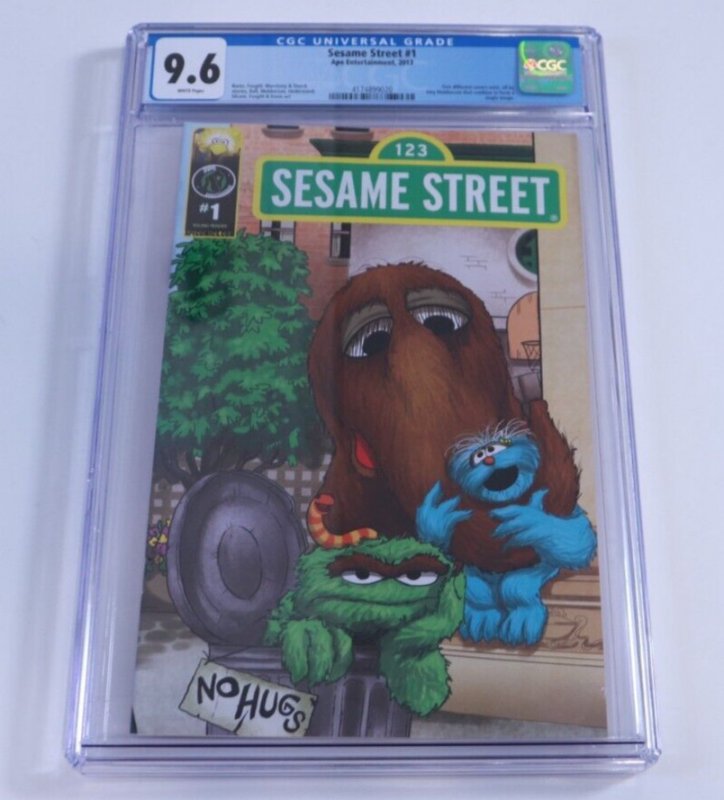 Sesame Street #1 Ape Entertainment Comic Book CGC 9.6