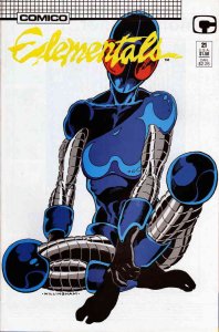 Elementals (Vol. 1) #21 FN ; COMICO | Bill Willingham White Cover