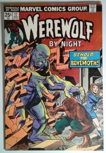 Werewolf by Night #17 (1974) Marvel 6.5 FN+ Comic Book