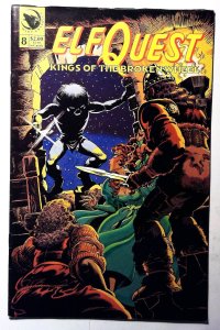 ElfQuest: Kings of the Broken Wheel #8 (1991) Warp Graphics 1st Print Comic Book