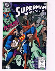 Lot Of 11 Superman Man Of Steel # 2 4 5 6 7 9 12 13 14 15 16 Batman Flash AD15