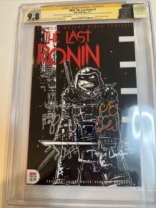 TMNT The Last Ronin (2021) # 1 (CGC 9.8 WP) Signed Eastman & 5  More| 3rd Print