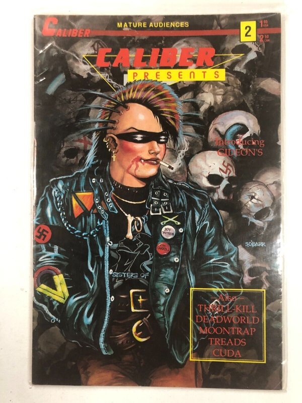 CALIBER PRESENTS 2 (March 1989) VF-  James O Barr cvr, story, Tim Vigil 