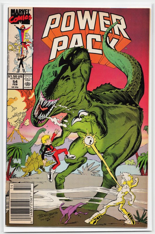 Power Pack #54 (1990) Power Pack