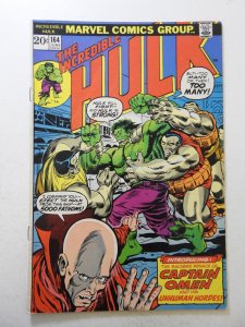 The Incredible Hulk #164 (1973) VG/FN Condition! stain bc