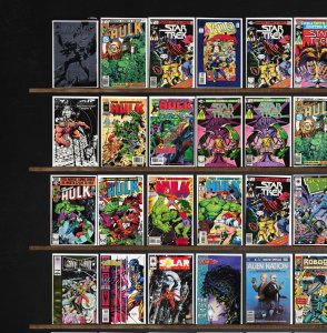 Huge Lot 150+ Comics with The Incredible Hulk, Star Trek, Shadowman & More!