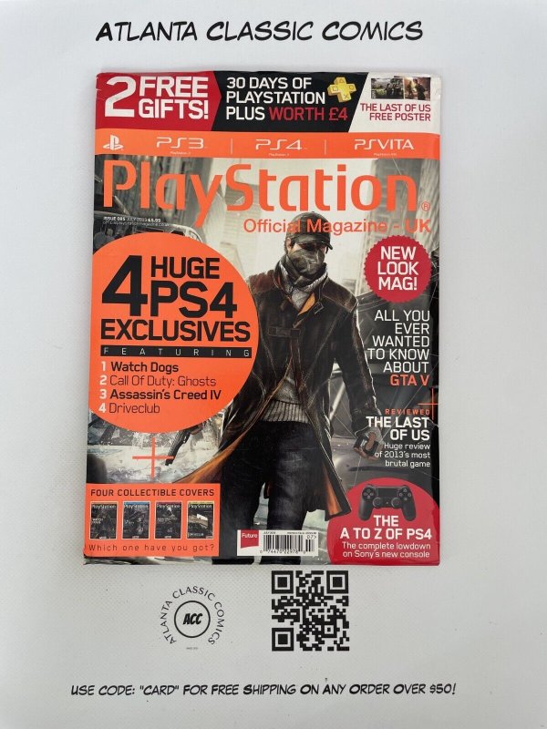 PlayStation Officla Magazine - UK SEALED July 2013 # 85 Call Of Duty 8 J889