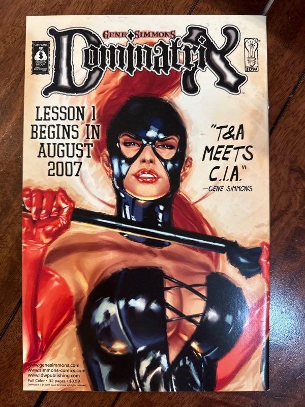 Spike: Shadow Puppets #2 Messina Cover (2007)