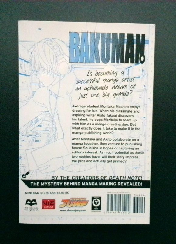 Bakuman #2, Shonen Jump Manga, Viz Media, 2010