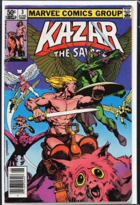 Ka-Zar the Savage #3 (1981) Ka-Zar