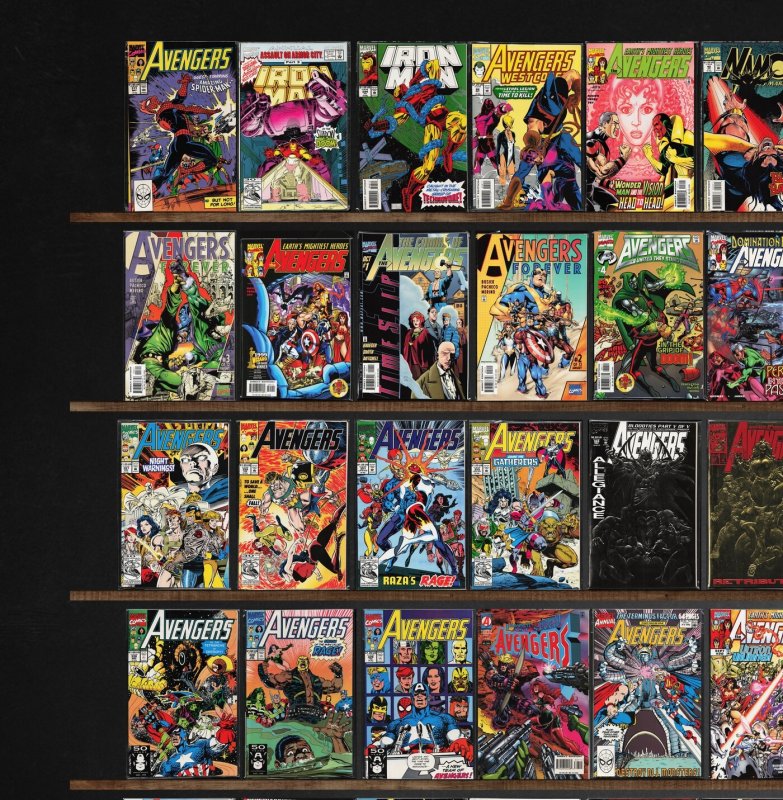Huge Lot 150+ Comics with The Avengers, Starman, Avengers & More!