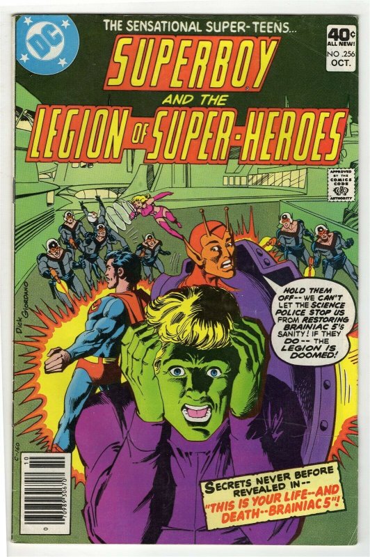 Superboy #256 ORIGINAL Vintage 1979 DC Comics LOSH