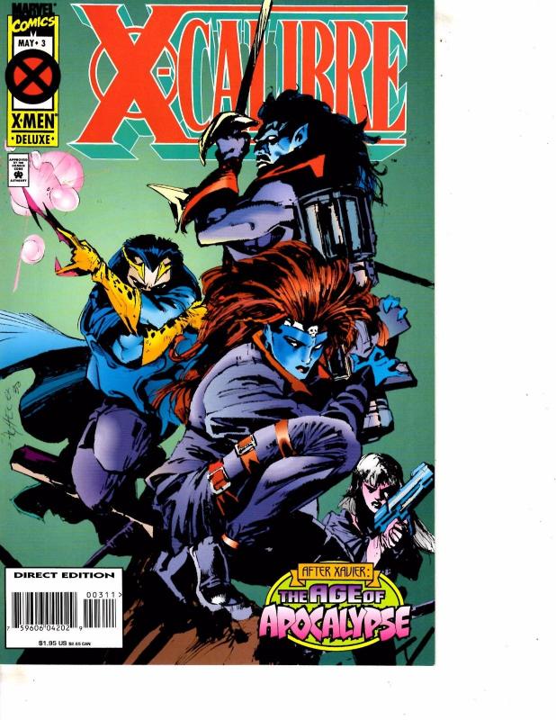 Lot Of 4 X-Calibre Marvel Comic Books #1 2 3 4 Thor DC5