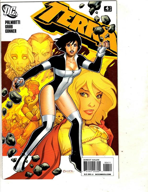 12 DC Comics Power Girl # 1 2 3 Terra # 1 2 3 4 (2) JSA Classified # 1 2 3 4 CJ4