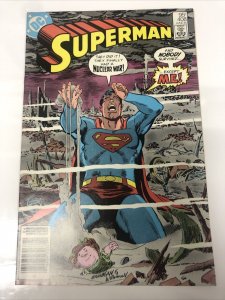 Superman (1985) # 408 (VF) Canadian Price Variant • CPV • Paul Kupperberg • DC