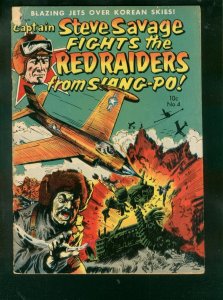 Captain Steve Savage--#4--1952--COMIC BOOK--Avon--G/VG