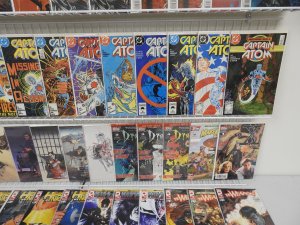 Huge Lot 130+ Comics W/ Captain Atom, Lone Wolf and Cub, +More! Avg VF- Cond!