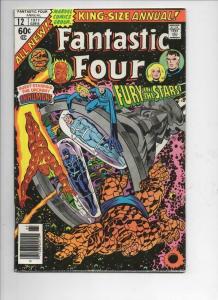 FANTASTIC FOUR #12 Annual, VF+, InHumans,1961 1977, Marvel