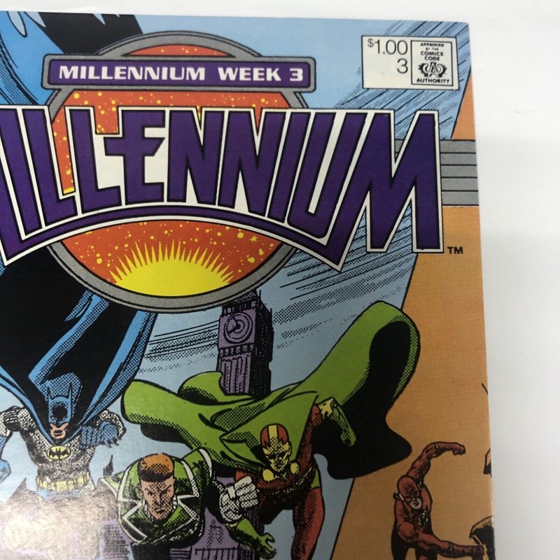 Millenium (1987) # 3 (NM) Canadian Price Variant • Steve Englehart •DC Comics
