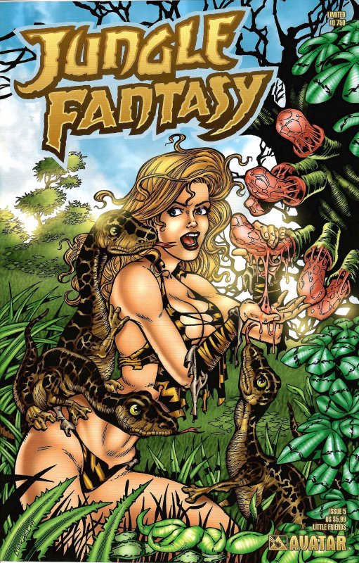 Jungle Fantasy #5 (2004) 8 Book Lot of variant covers