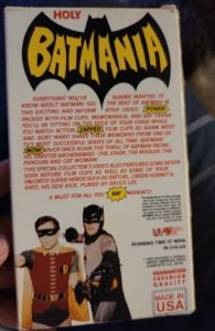 Holy batmania vhs