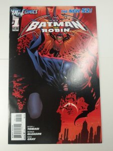 Batman and Robin New 52 #1 VF- 2nd Print DC Comics C130A