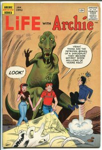 Life With Archie #12 1962-Dinosaur-rockets-aliens-sci-fi-unique-VG/FN 