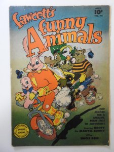 Fawcett's Funny Animals #48 (1948) VG Condition! manufactured w/ 1 staple
